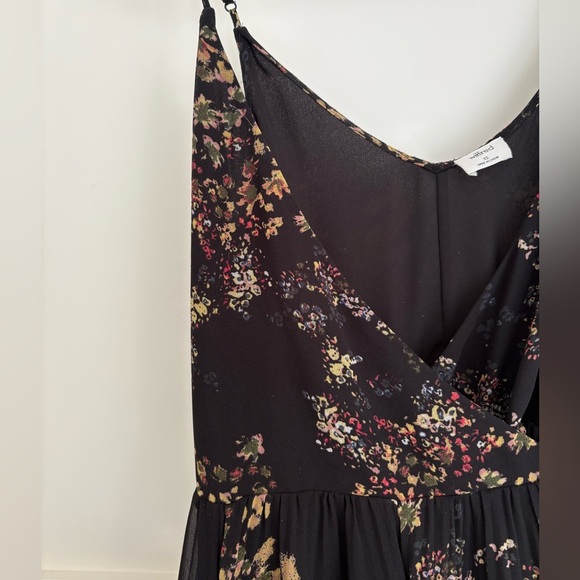 Aritzia Wilfred Beaune Pleated Wrap Midi Dress size XS - Picture 9 of 13